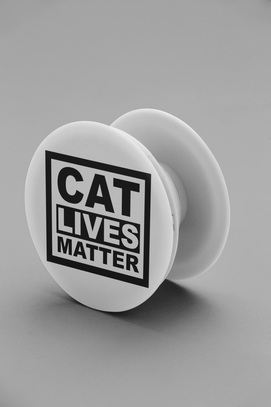 Cat Lives Matter Pop Socket phone holder