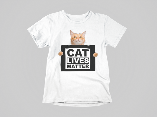 Cat Lives Matter Picket Shirt
